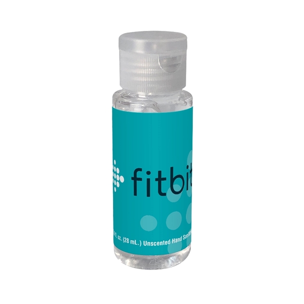 2 oz. Clear Sanitizer in Cylinder Bottle w/Flip T