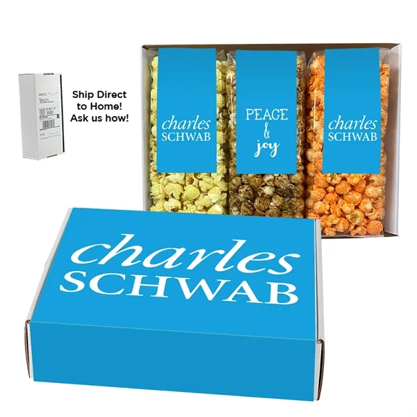 3 Way Classic Popcorn Gift Box