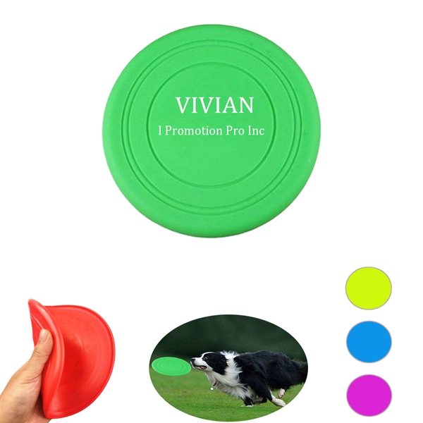 Silicon Pet Flying Disc