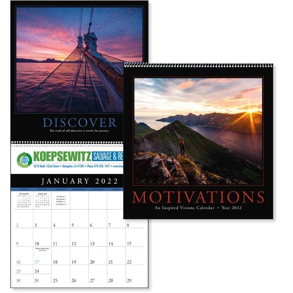 Motivations 2022 Calendar