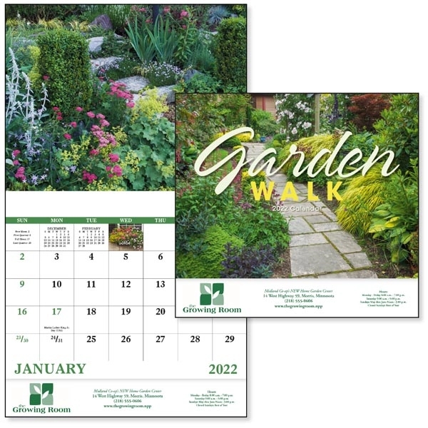 Stapled Garden Walk Lifestyle 2022 Appointment Calendar