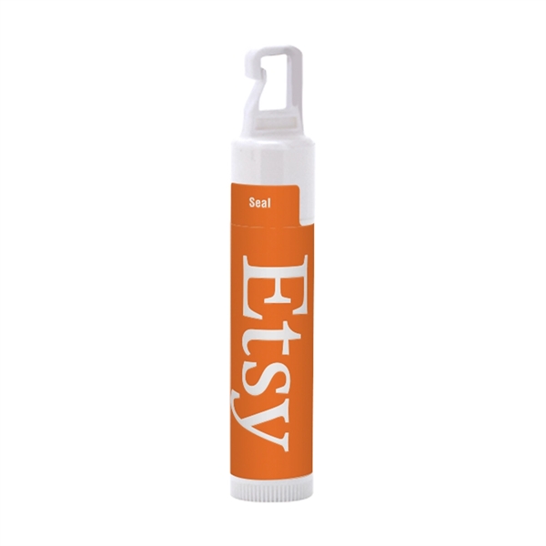 SPF 15 Lip Balm in White Tube With Hook Cap