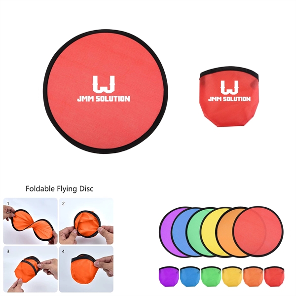 Foldable Flying Disc Collapsible Fan