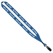 3/4" Dye-Sublimated Lanyard with Metal Crimp and Bulld