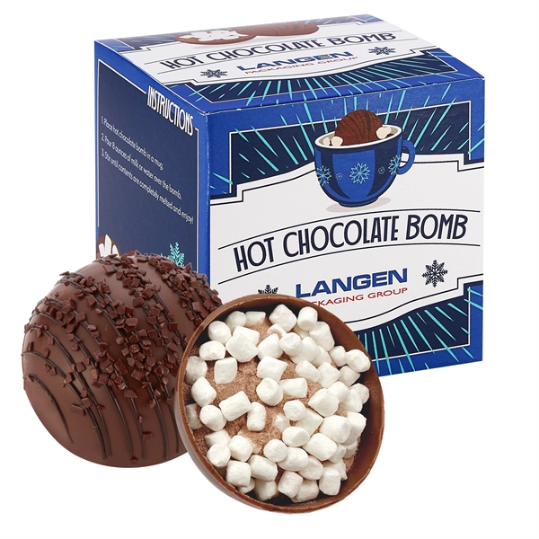 Hot Chocolate Bomb Gift Box - Deluxe Milk and Dark Delight