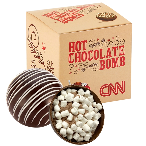 Hot Chocolate Bomb Gift Box - Original Classic Dark