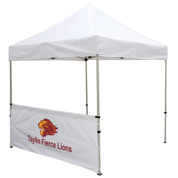 8' Deluxe Tent Half Wall Kit (Full-Color Imprint)