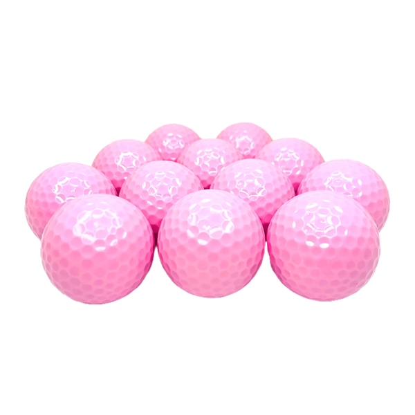 Colored Golf Balls - Light Pink