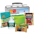 Metal Lunch Box With Snack Mix