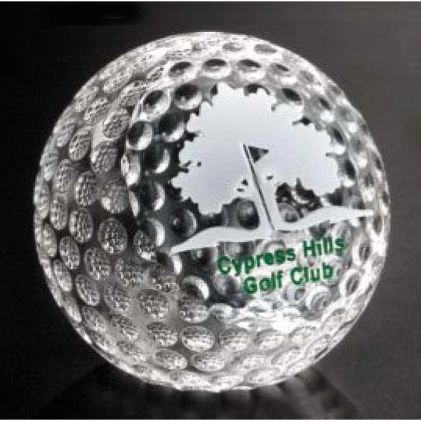 Clipped Golf Ball 31/8 Dia