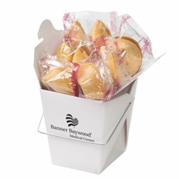 Fortune Cookies in Carry Out Container