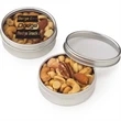 Small Round Window Tin / Mixed Nuts