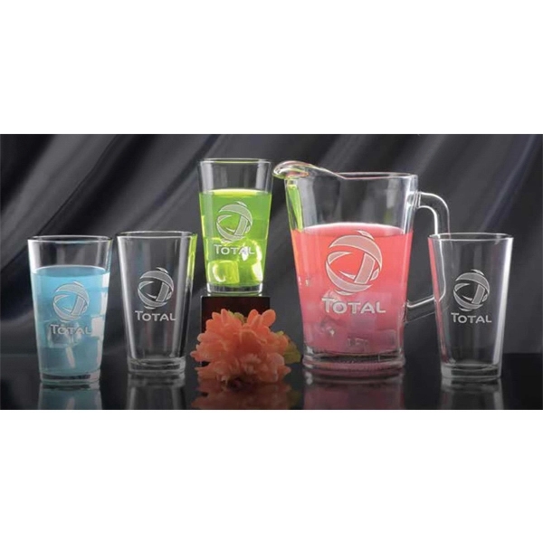 Glass Pitcher and Pint Gift Set