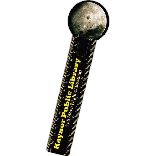 Round Ruler Bookmark & 8" Ruler