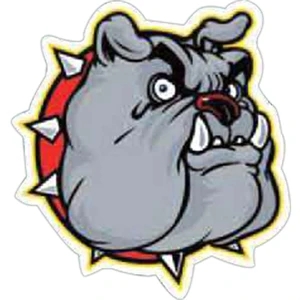 Bulldog Mascot Magnet