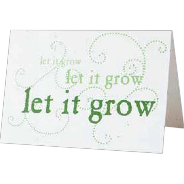 Seed Paper Greeting Card, small