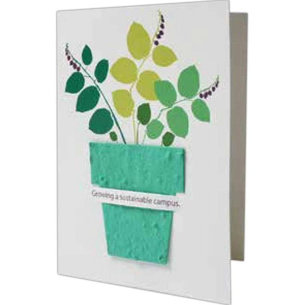 Seed Paper Shape Greeting card