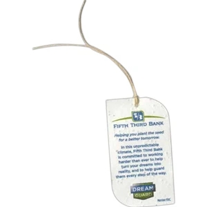 Curve Seed Paper Product Tag