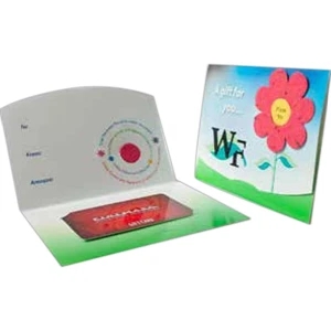 Seed Paper Shape Gift Card Holder