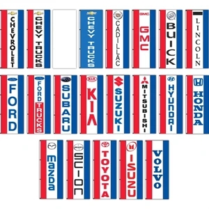 Interceptor® Drape Center Panel Double Face Flag