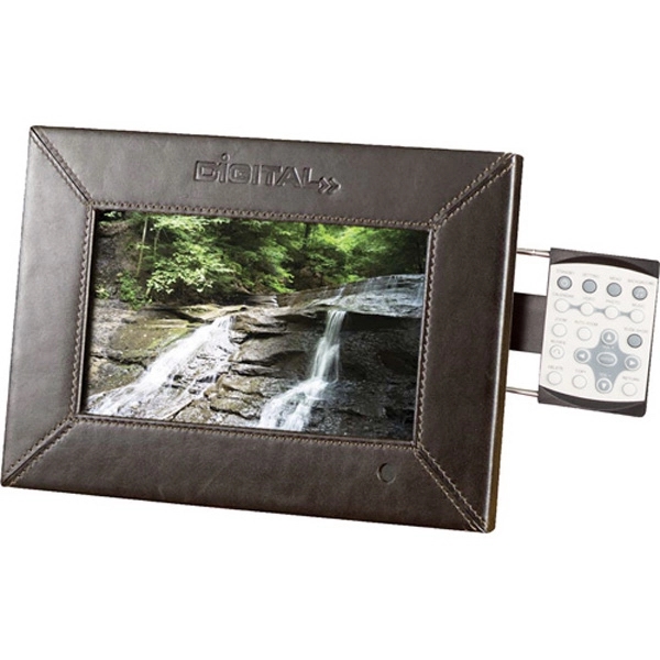 7&quot; Leather Digital Photo Frame - 1GB Memory