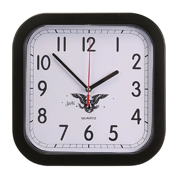 Rounded Square Wall Clock - Image 1
