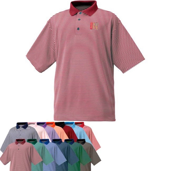 FootJoy (R) ProDry (R) Lisle Stripe Shirt