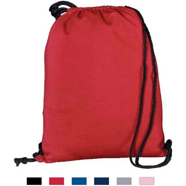 Athletic Fleece Drawstring Backpack