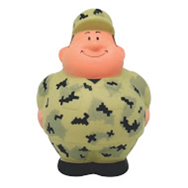 Squeezies® Military Bert™ Stress Reliever