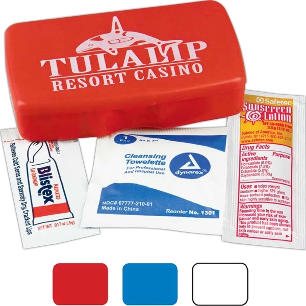 Compact First Aid Personal Sun Kit