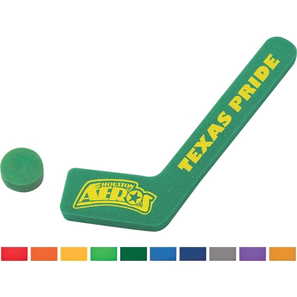 Foam Hockey Stick and Puck
