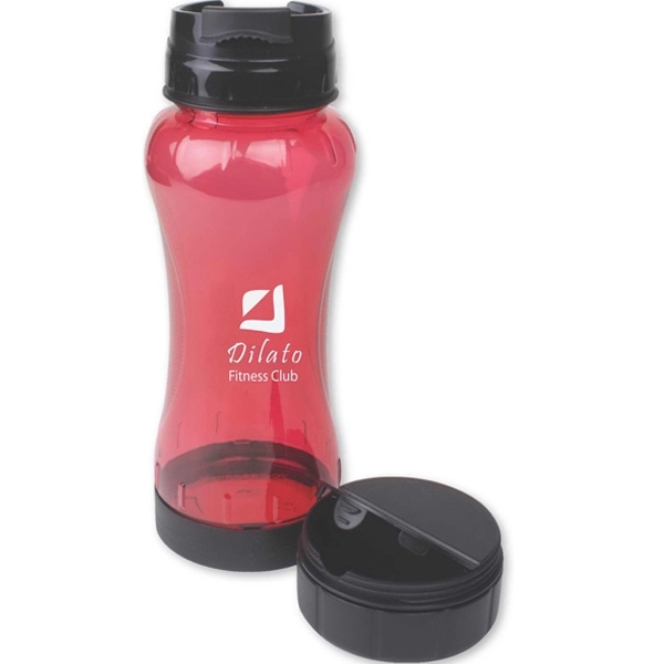 22 oz Water Bottle With Secure Container