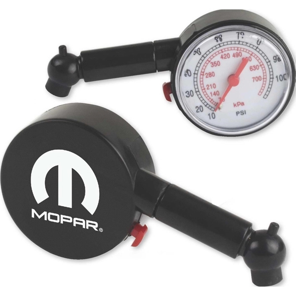 Tire Air Gauge with Air Release Button