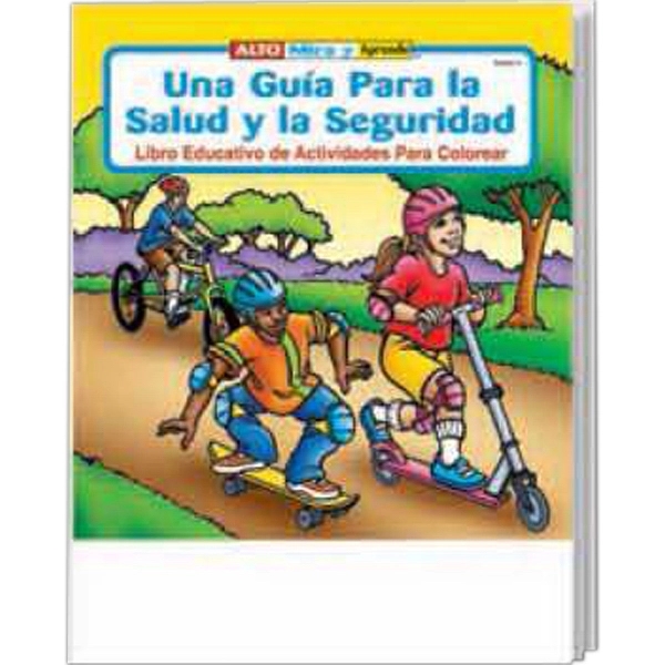 A Guide to Health and Safety Spanish Coloring Book Fun Pack - Image 2