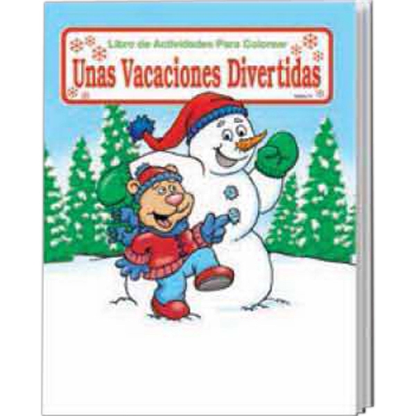 Holiday Fun Spanish Coloring Book Fun Pack - Image 2