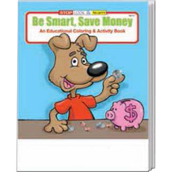 Be Smart, Save Money Coloring and Activity Book Fun Pack - Image 2