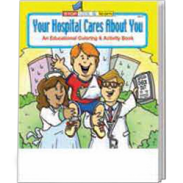 Your Hospital Cares About You Coloring and Activity Book - Image 2