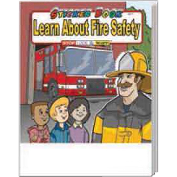 Learn About Fire Safety Sticker Book Fun Pack - Image 2