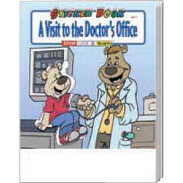A Visit To The Doctor's Office Sticker Book - Image 2
