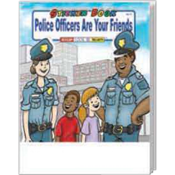 Police Officers Are Your Friends Sticker Book Fun Pack - Image 2