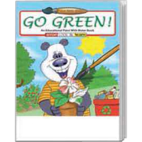Go Green! Paint With Water Book Fun Pack - Image 2
