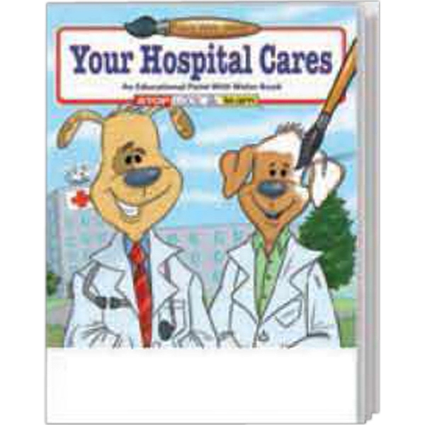 Your Hospital Cares Paint With Water Book - Image 2
