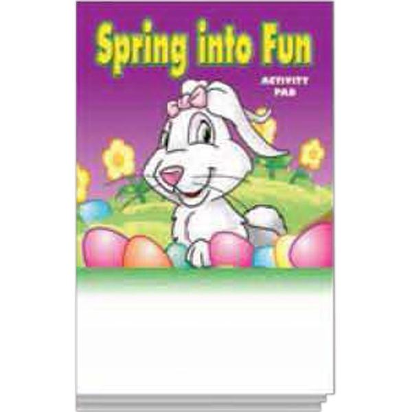 Coloring: Spring Into Fun Activity Pad Fun Pack - Image 2