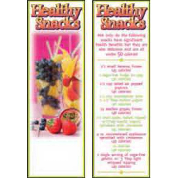 Healthy Snacks Bookmark - Image 2