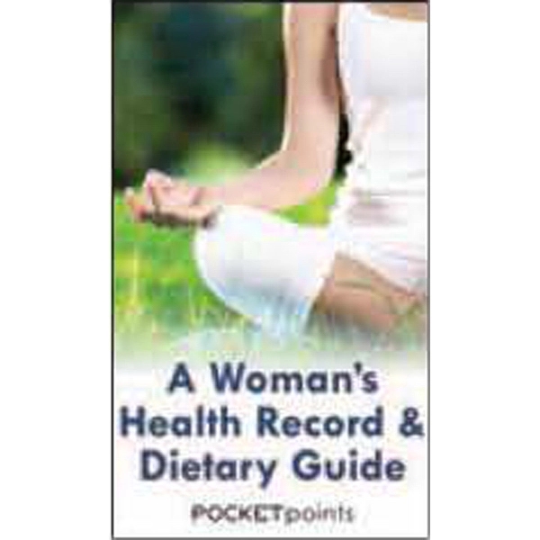 A Woman's Health Record & Dietary Guide Pocket Pamphlet
