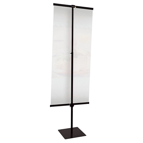 30-inch Everyday Snap Rail Banner Display Hardware Only