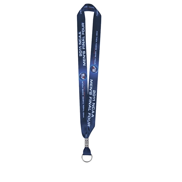 1-inch Deluxe Lanyard Full-Color Full Bleed Dye-Sub, 2-Sided