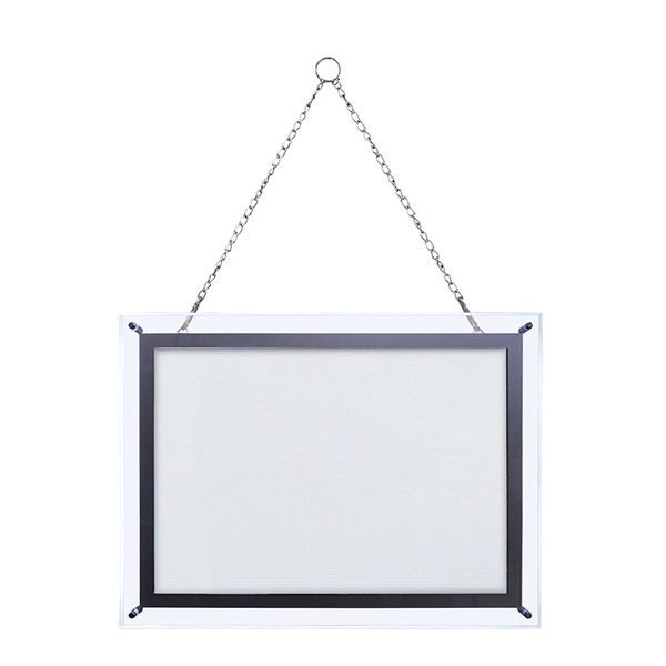 14-inch x 20-inch Crystal Edge Light Box Hardware Only