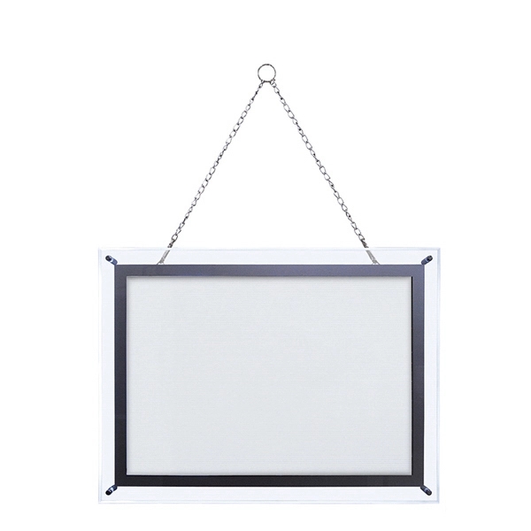 25-inch x 31-inch Crystal Edge Light Box Hardware Only