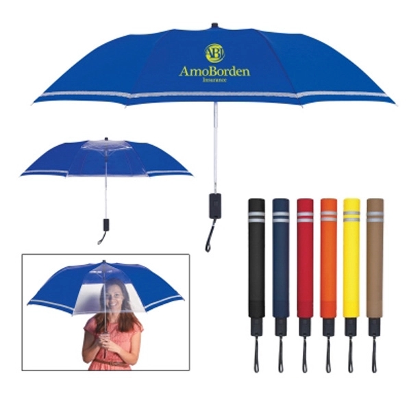 44&quot; Arc Two-Tone Safety Umbrella